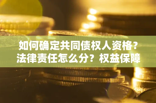 济南如何确定共同债权人资格？法律责任怎么分？权益保障技巧揭秘！