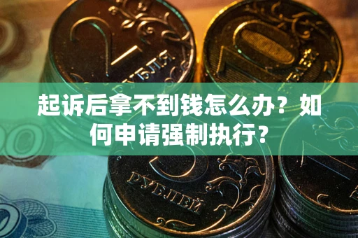 济南起诉后拿不到钱怎么办？如何申请强制执行？