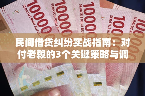 济南民间借贷纠纷实战指南：对付老赖的3个关键策略与调解盲区解析