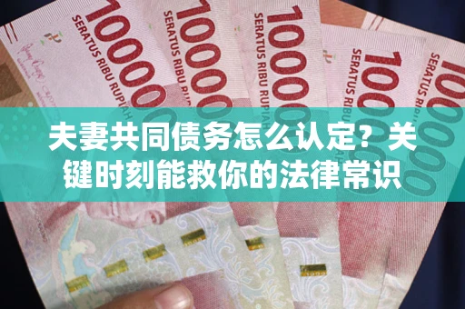 济南夫妻共同债务怎么认定？关键时刻能救你的法律常识